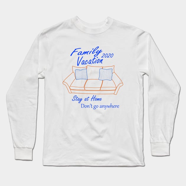 Family Vacation Long Sleeve T-Shirt by BlueLook